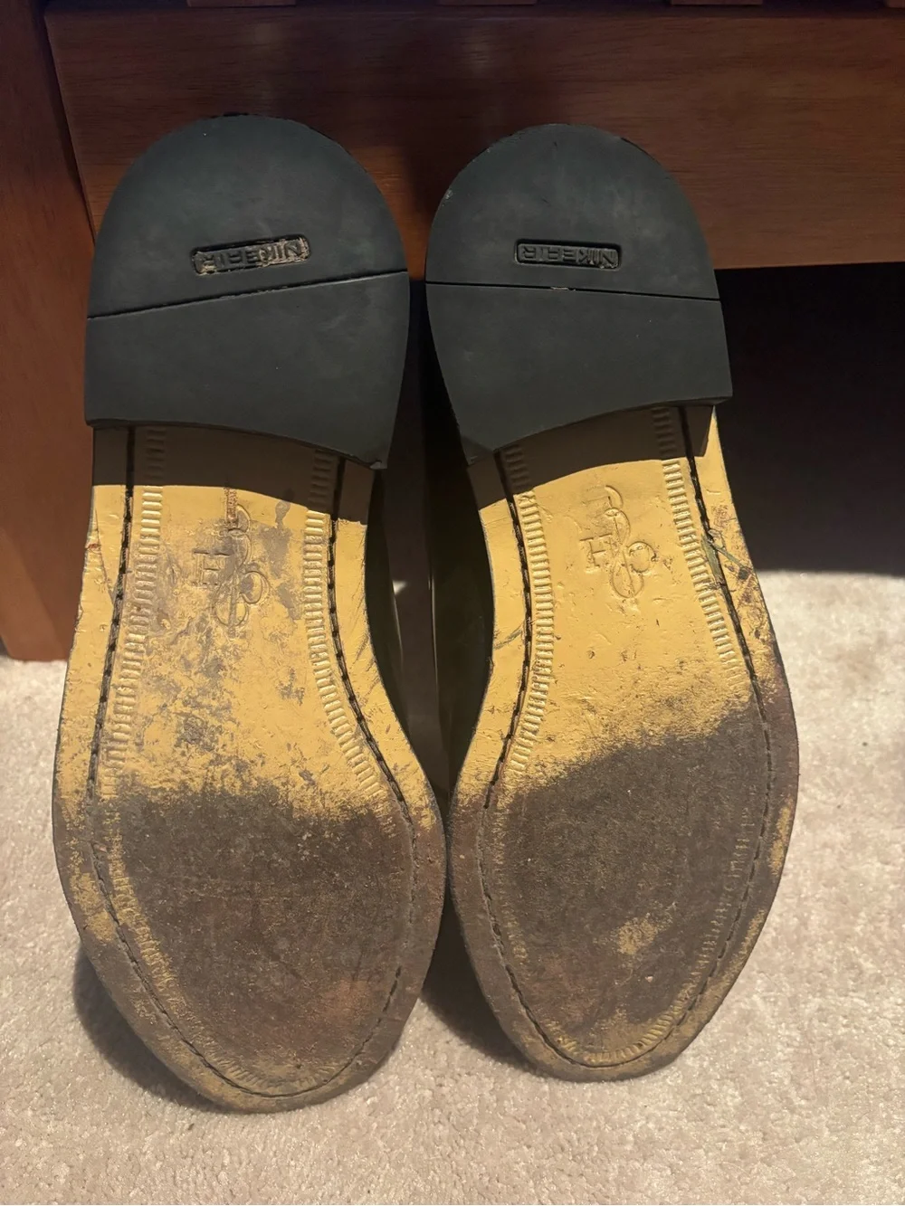 Cole Haan Black Leather Dress Shoes